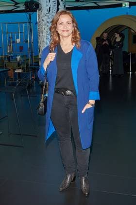 Rebecca Immanuel Presentation of the Blue Flower Award 2023 by Romance TV at THE REED in Berlin on 15 02 2023 Blue Flower Award 2023