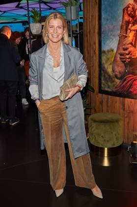 Valerie Niehaus Presentation of the Blue Flower Award 2023 by Romance TV in THE REED in Berlin on 15 02 2023 Blue Flower Award 2023
