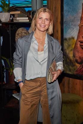 Valerie Niehaus Presentation of the Blue Flower Award 2023 by Romance TV in THE REED in Berlin on 15 02 2023 Blue Flower Award 2023