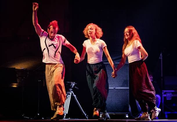 AMSTERDAM - Arabian Flavor Night Team in the Gashouder during the True Art of Giving X Giro555 benefit concert for the victims of the earthquake in Turkey and Syria. ANP RAMON VAN FLYMEN netherlands out - belgium out  Copyright: xx x462862674x originalFilename: 462862674.jpg