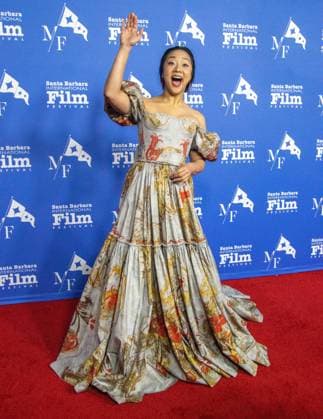 Bilder des Jahres 2023, Entertainment 02 Februar Entertainment Themen der Woche KW07 February 15, 2023, Santa Barbara, California, U.S: Stephanie Hsu, star of the highly acclaimed film Ã¢â‚¬oeEverything Everywhere All at OnceÃ¢â‚¬Â, brings beauty and charm to the Santa Barbara International Film FestivalÃ¢â‚¬â ¢s Red Carpet on February 15, 2023 and the historic Arlington Theater, where she has come to accept the Virtuosos Award, which honors Ã¢â‚¬oeup-and-comingÃ¢â‚¬Â actors for achieving a breakthrough performance. Santa Barbara U.S. - ZUMAk144 20230215_znp_k144_051 Copyright: xAmyxKatzx