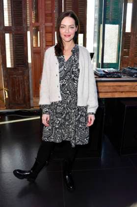 Kristina Dörfer at the presentation of the Blue Flower Award 2023 at The Reed Berlin, 15 02 2023. Foto:xN.xKubelkax xFuturexImage