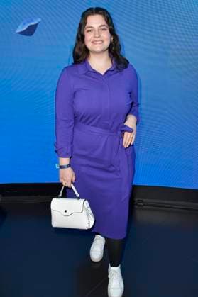 Ronja Forcher at the presentation of the Blue Flower Award 2023 at The Reed Berlin, 15 02 2023 Foto:xN.xKubelkax xFuturexImage
