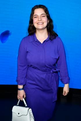 Ronja Forcher at the presentation of the Blue Flower Award 2023 at The Reed Berlin, 15 02 2023 Foto:xN.xKubelkax xFuturexImage