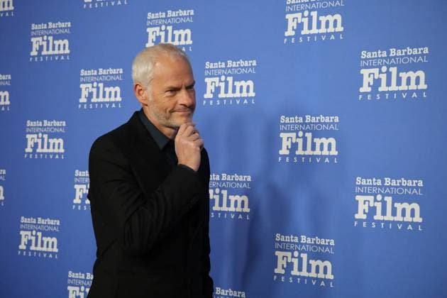 February 16, 2023, Santa Barbara, California, U.S: Martin McDonagh arrives on the Red Carpet at the Santa Barbara International Film Festival, February 16, 2023, at the historic Arlington Theater in Santa Barbara. .Martin McDonagh will be presenting the Cinema Vanguard Award to Colin Farrell and co-star Brendan Gleeson for their performances in Banshees of insherin. Santa Barbara U.S. - ZUMAk144 20230216_znp_k144_104 Copyright: xAmyxKatzx