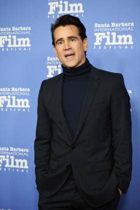 February 16, 2023, Santa Barbara, California, U.S: Colin Farrell arrives on the Red Carpet on the Red Carpet at the Santa Barbara International Film Festival, February 16, 2023, at the historic Arlington Theater in Santa Barbara. ..Farrell and co-star Brendan Gleeson are being honored with the Cinema Vanguard Award for their performances in Banshees of insherin Santa Barbara U.S. - ZUMAk144 20230216_znp_k144_134 Copyright: xAmyxKatzx