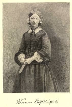 Nightingale - Cole - Century FLORENCE NIGHTINGALE Nurse, hospital reformer and philanthropist Date: 1820 - 1910  Copyright: Copyrightx(c)Geminix2023.xCredit:xGemini 12004161