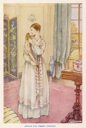NIGHTINGALE & OWL FLORENCE NIGHTINGALE at home as a young woman with her pet owl, Athena Date: 1820 - 1910  Copyright: Copyrightx(c)Geminix2023.xCredit:xGemini 13839941