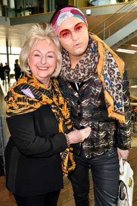 Stefanie Simon and Julian F M Stoeckel at the award ceremony of the Prize of German Film Critics 2023 at the Academy of Arts Berlin, 19 02 2023 Foto:xN.xKubelkax xFuturexImage
