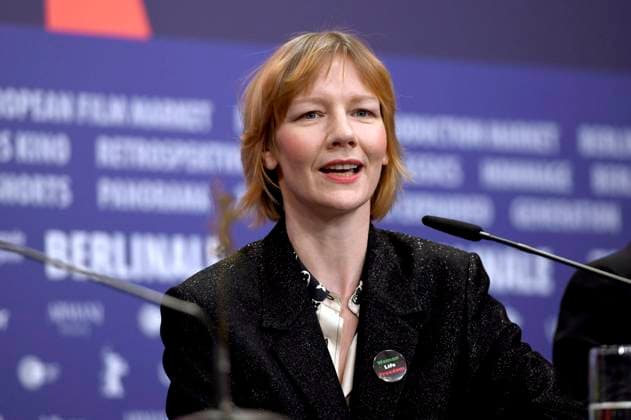Sandra Hüller at the press conference for the feature film Sisi I at the Berlinale 2023 73 Berlin International Film Festival at the Hotel Grand Hyatt Berlin, 19 02 2023 Foto:xC.xNiehausx xFuturexImage