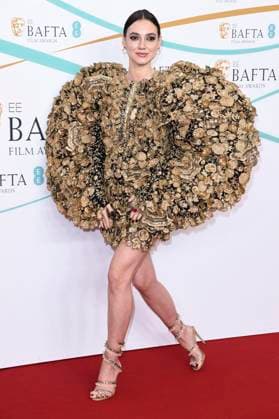 Andreea Cristina at the BAFTA Film Awards 2023 76th British Academy Film Awards at the Royal Albert Hall London, 19 02 2023. Foto:xS.xVasx xFuturexImage