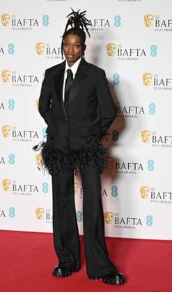 76th EE British Academy Film Awards (BAFTAs) at Royal Festival Hall - Winners Room Featuring: Little Simz Where: London, United Kingdom When: 19 Feb 2023 Credit: Cover Images Copyright: xx 52457455 EDITORIAL USE ONLY. NOT FOR USE BY NEWSPAPERS BASED IN THE UK.