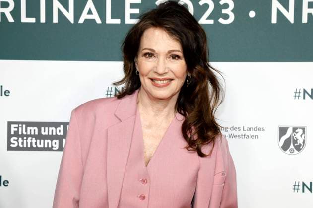Iris Berben at the NRW reception during the Berlinale 2023 73 Berlin International Film Festival at the Representation of the State of North Rhine-Westphalia Berlin, 19 02 2023 Foto:xD.xBedrosianx xFuturexImage