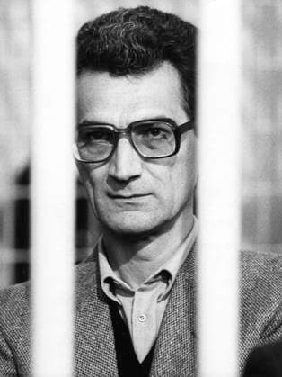 ARKIV ROM 1983. Toni Negri, Italien, ledaren för Autonomia Operaia (Arbetarunionen) atalad för väpnat ran, uppror mot statsmakten, mord, ran med mera. ROM ITALIEN x450x *** ARKIV ROM 1983 Toni Negri, Italy, leader of the Autonomia Operaia Workers Union charged with armed robbery, rebellion against the state, murder, robbery and more ROM ITALY x450x  Copyright: xUPIx xTTx TONI NEGRI