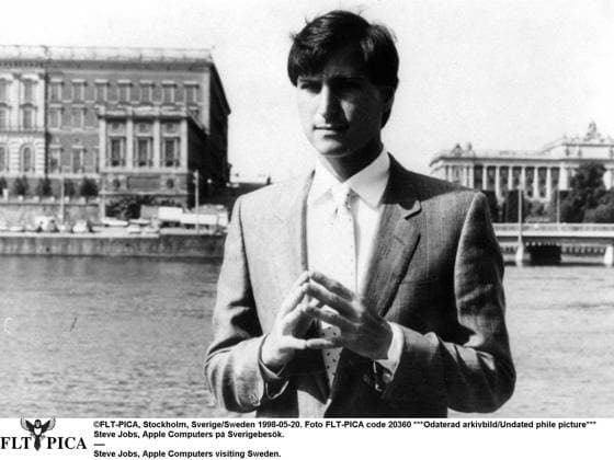 STOCKHOLM OKÄNT FOTODATUM. Foto FLT-PICA code 20360 ***ODATERAD ARKIVBILD UNDATED FILEPHOTO*** Steve Jobs, Apple Computers, pa Sverigebesök. ----Steve Jobs, Apple Computers visiting Sweden. Stockholm Sverige apple x20360x *** STOCKHOLM UNKNOWN PHOTO DATE Photo FLT PICA code 20360 ODATED FILEPHOTO UNDATED FILEPHOTO Steve Jobs, Apple Computers, pa Sweden visit Steve Jobs, Apple Computers visiting Sweden Stockholm Sweden apple x20360x  Copyright: xFLT-PICAx STEVE JOBS
