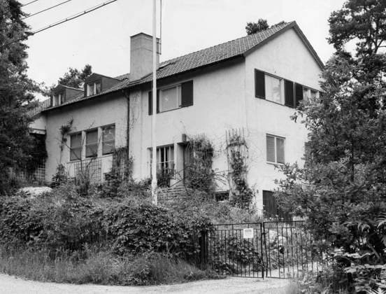STOCKHOLM 19630626 The Wennerström familys villa in Djursholm Air Force colonel Stig Wennerström was arrested in 1963 and sentenced to life imprisonment for aggravated espionage on behalf of the Soviet Union He was pardoned in 1974 Grand spy Stig Wennerström has died, 99 years old Tuesday, March 28, 2006 STOCKHOLM Sweden x20360x  Copyright: xHermanxRonningerx xSvDx xTTx 20360