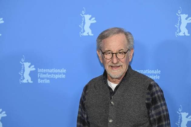 <p>Der Regisseur Steven Spielberg am 21. Februar 2023 bei einem Photocall im Berlinale Palast in Berlin. Deutschland Berlin Berlin Copyright: RetoxKlar