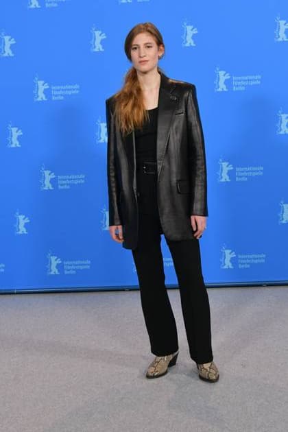 73rd Berlinale. Berlin International Film Festival. Photocall with MUSIC movie cast Agathe Bonitzer Thomas Bohlen Starface 288848 2023-02-21 Berlin Allemagne  Copyright: xThomasxBohlenx STAR_288848_033