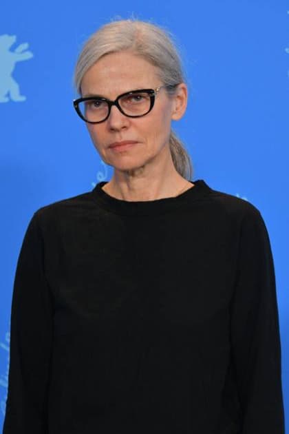 73rd Berlinale. Berlin International Film Festival. Photocall with MUSIC movie cast Angela Schanelec Thomas Bohlen Starface 288848 2023-02-21 Berlin Allemagne  Copyright: xThomasxBohlenx STAR_288848_041