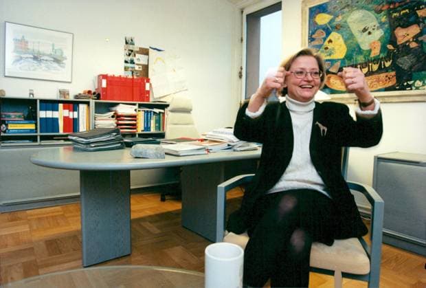 Stockholm 1996-01-12 Porträttbild pa Anna Lindh, Sveriges miljöminister Stockholm Sverige PER x30092x *** Stockholm 1996 01 12 Portrait of Anna Lindh, Swedens Minister for the Environment Stockholm Sweden PER x30092x  Copyright: xBjörnxLarsson-Ask TTx ANNA LINDH MILJÖMINISTER