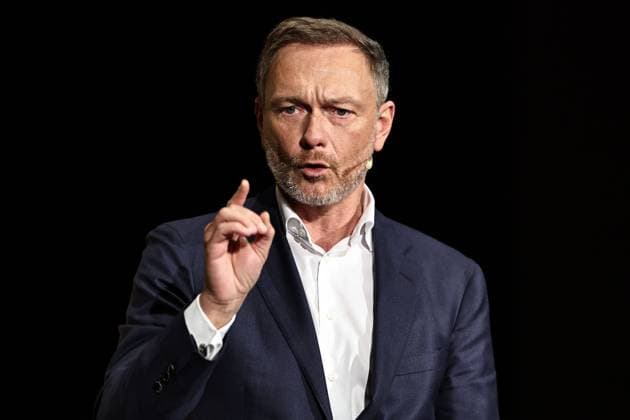 News Themen der Woche KW08 Christian Lindner Christian Lindner, Bundesvorsitzender der FDP, während der Parteiveranstaltung Politischer Aschermittwoch, Dingolfing; 22 02 2023 - *** Christian Lindner Christian Lindner, Federal Chairman of the FDP, during the party event Politischer Aschermittwoch, Dingolfing 22 02 2023 
