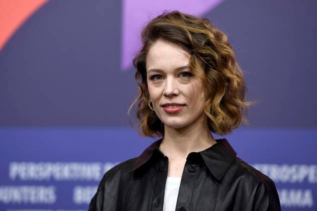 Paula Beer bei der Pressekonferenz zum Kinofilm Roter Himmel auf der Berlinale 2023 73. Internationale Filmfestspiele Berlin im Hotel Grand Hyatt. Berlin, 22.02.2023 *** Paula Beer at the press conference for the feature film Red Sky at the Berlinale 2023 73 Berlin International Film Festival at the Hotel Grand Hyatt Berlin, 22 02 2023 Foto:xC.xNiehausx xFuturexImage