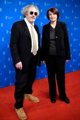 Philippe Garrel and Caroline Champetier at the awarding of the Berlinale Camera to Caroline Champetier at the Berlinale 2023 73 Berlin International Film Festival at the Haus der Berliner Festspiele 23 02 2023 Foto:xC.xNiehausx xFuturexImage