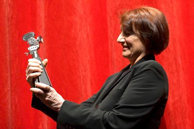 Caroline Champetier at the Berlinale Camera award ceremony at the Berlinale 2023 73 Berlin International Film Festival at the Haus der Berliner Festspiele 23 02 2023 Foto:xC.xNiehausx xFuturexImage