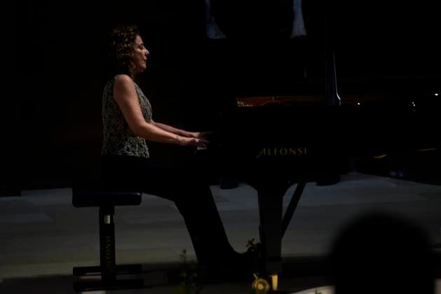 35th year of the Marisa Bellisario Award Rome Italy. 24 February 2023. Cristina Pegoraro, performs at the piano during the ceremony for the 35th year of the establishment of the Maria Bellissario Prize. The award is given annually to women who have distinguished themselves in the profession, in management, in science, in the economy and in Italian and international social life. Rome Italy Copyright: xVincenzoxNuzzolesex vnuzzolese_roma_24_02_2023_25