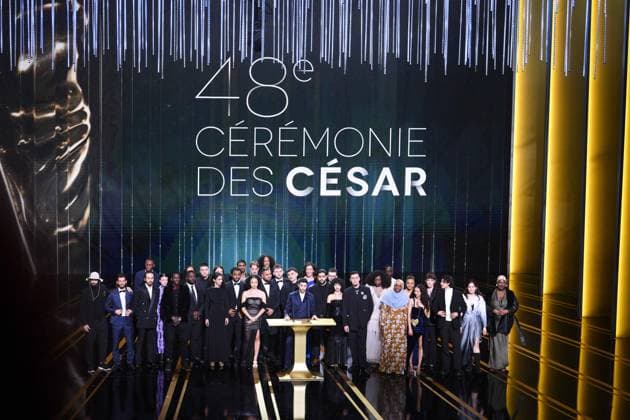 Tahar Rahim - President de la 48e Ceremonie des Cesar CELEBRITES : 48e Ceremonie des Cesar - 24 02 2023 JBAutissier Panoramic 
