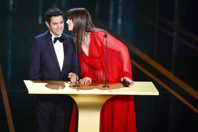 Jamel Debbouze et Monica Bellucci CELEBRITES : 48e Ceremonie des Cesar - 24 02 2023 JBAutissier Panoramic 