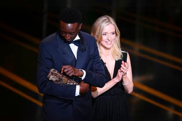 Lea Drucker et Ahmed Sylla CELEBRITES : 48e Ceremonie des Cesar - 24 02 2023 JBAutissier Panoramic 
