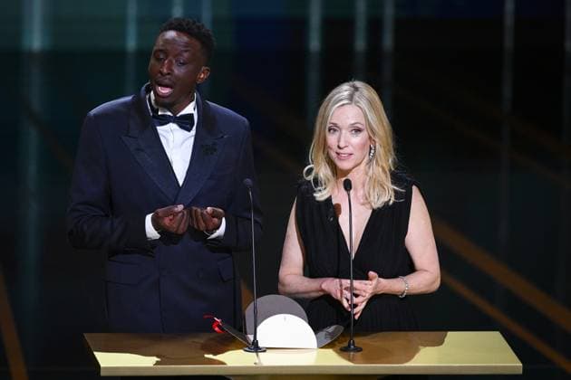 Lea Drucker et Ahmed Sylla CELEBRITES : 48e Ceremonie des Cesar - 24 02 2023 JBAutissier Panoramic 