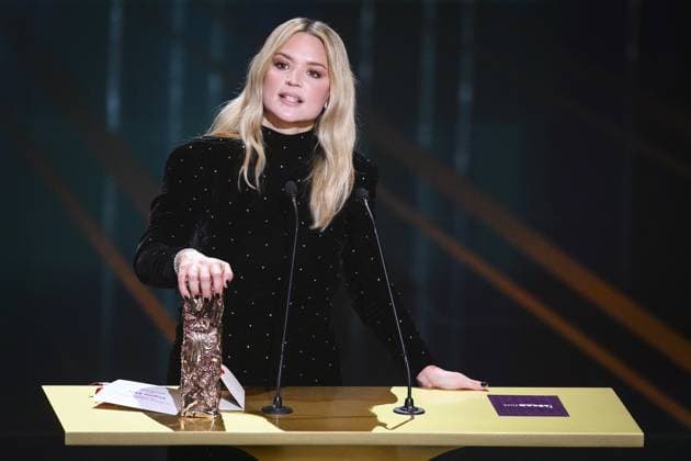 Cesar de la meilleure Actrice - Virginie Efira Revoir Paris CELEBRITES : 48e Ceremonie des Cesar - 24 02 2023 JBAutissier Panoramic 