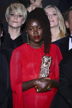 Cesar du meilleur Premier Film - Alice Diop Saint Omer CELEBRITES : 48e Ceremonie des Cesar - 24 02 2023 JBAutissier Panoramic 