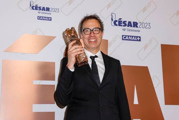 Dominik Moll, Cesar du meilleur realisateur - 48e ceremonie des Cesar a l Olympia, Paris, France, le 25 02 2023. 288994 2023-02-25 Ile de France Paris France  Copyright: xThierryxStefanopoulos MPPx STAR_288994_096