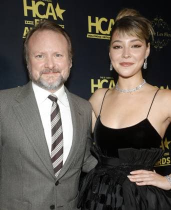 Hollywood Critics Association s 2023 HCA Film Awards - Feb 24 2023 - Beverly Wilshire, A Four Seasons Hotel - Beverly Hills United States Featuring: Rian Johnson, Madelyn Cline Where: Beverly Hills, California, United States When: 24 Feb 2023 Credit: Faye s Vision Cover Images Copyright: xx 52474973 EDITORIAL USE ONLY. NOT FOR USE BY NEWSPAPERS BASED IN THE UK.