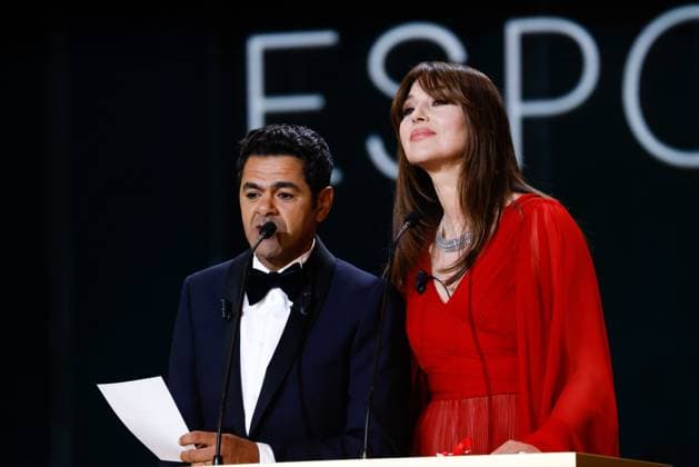 48eme ceremonie des CESAR a l Olympia salle. 2023 Cesar Film Awards at Olympia Ceremony on stage. Paris, FRANCE-24 02 2023. 288987 2023-02-25 PARIS France Bellucci, Monica  Copyright: xRomualdxMeigneuxx xStarfacex STAR_288987_039
