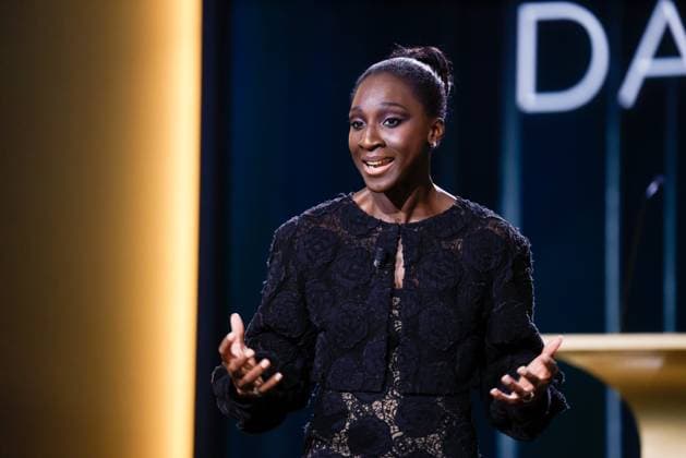 48eme ceremonie des CESAR a l Olympia salle. 2023 Cesar Film Awards at Olympia Ceremony on stage. Paris, FRANCE-24 02 2023. 288987 2023-02-25 PARIS France Haidara, Eye  Copyright: xRomualdxMeigneuxx xStarfacex STAR_288987_119