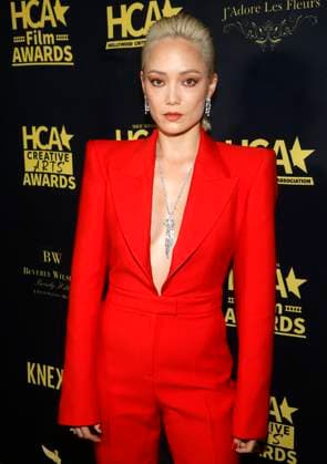 24 February 2023 -Beverly Hills, California - Pom Klementieff. Hollywood Critics Association s 2023 HCA Film Awards held at Beverly Wilshire, A Four Seasons Hotel in Beverly Hills. Beverly Hills USA - ZUMAa123 20230224_zaa_a123_233 Copyright: xFSx