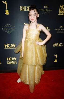 24 February 2023 -Beverly Hills, California - Violet McGraw. Hollywood Critics Association s 2023 HCA Film Awards held at Beverly Wilshire, A Four Seasons Hotel in Beverly Hills. Beverly Hills USA - ZUMAa123 20230224_zaa_a123_235 Copyright: xFSx