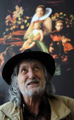 FILE - In the file photo, Slovak director Juraj Jakubisko in Prague, Czech Republic, April 21, 2008. One of the leading film-makers of the Czechoslovak New Film Wave of the 1960s, died in Prague, where he lived, on Friday, Feb. 24, 2023. He was 84. (CTKxPhoto MichalxKamaryt) CTKPhotoP200804280289801  CTKPhotoP200804280289801