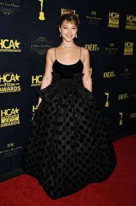 BEVERLY HILLS, CALIFORNIA - FEBRUARY 24: Madelyn Cline attends the Hollywood Critics Association s 2023 HCA Film Awards at Beverly Wilshire, A Four Seasons Hotel on February 24, 2023 in Beverly Hills, California. Copyright: xJeffreyxMayer JTMPhotosx