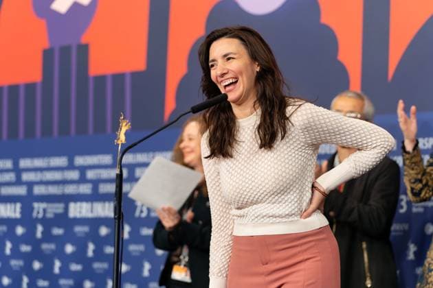 25 02 2023,Berlin,Germany,73 Berlin International Film Festival The winners of the independent juries The main prize of the Ecumenical Jury is awarded to Lila AvilÃ s for her film Totem