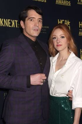 David Dastmalchian, Evelyn Leigh 02 24 2023 Hollywood Critics Association?s 2023 HCA Film Awards held at the Beverly Wilshire, A Four Seasons Hotel in Beverly Hills, CA.  Copyright: xI.xHasegawax 34489-032HNW