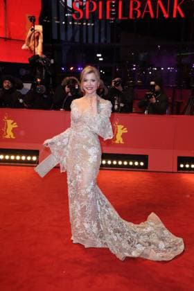 Eva Habermann arriving for the Closing Ceremony at the Berlinale Palast der 73 Berlinale International Film Festival on 25 02 2023 in Berlin Berlinale 2023 Closing Ceremony Night