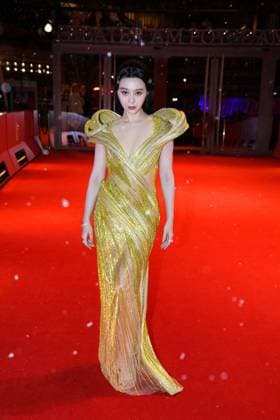 Fan Bingbing arriving to the closing ceremony at the Berlinale Palace of 73 Berlinale International Film Festival on 25 02 2023 in Berlin Berlinale 2023 closing ceremony Closing Ceremony Night