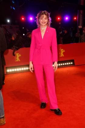Berlinale Closing Night and Award Ceremony Thea Honor on the red carpet at the Berlinale Closing Night and Award Ceremony as part of the 73 Berlinale at the Berlinale Palast in Berlin Copyright: xEventpressxGolejewskix