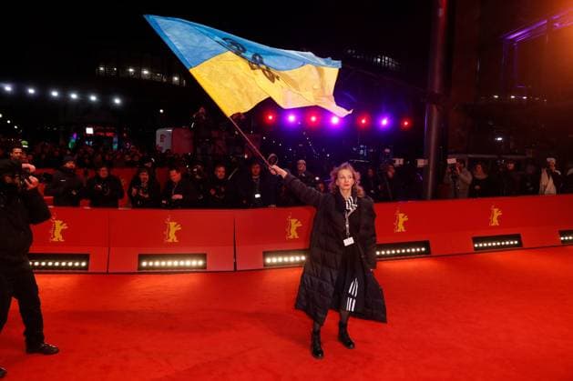 Berlinale Closing Night and Award Ceremony Guest on the red carpet at the Berlinale Closing Night and Award Ceremony during the 73 Berlinale at the Berlinale Palast in Berlin Copyright: xEventpressxGolejewskix