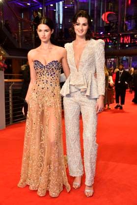 Angelina Frerk and Aleandra Frerk at the Closing Ceremony with Award Ceremony at the Berlinale 2023 73 Berlin International Film Festival at the Berlinale Palast Berlin, 25 02 2023 Foto:xN.xKubelkax xFuturexImage